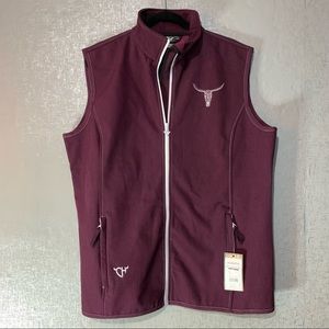 Cowgirl Hardware Lost Crystal Skull Softshell Vest XXL